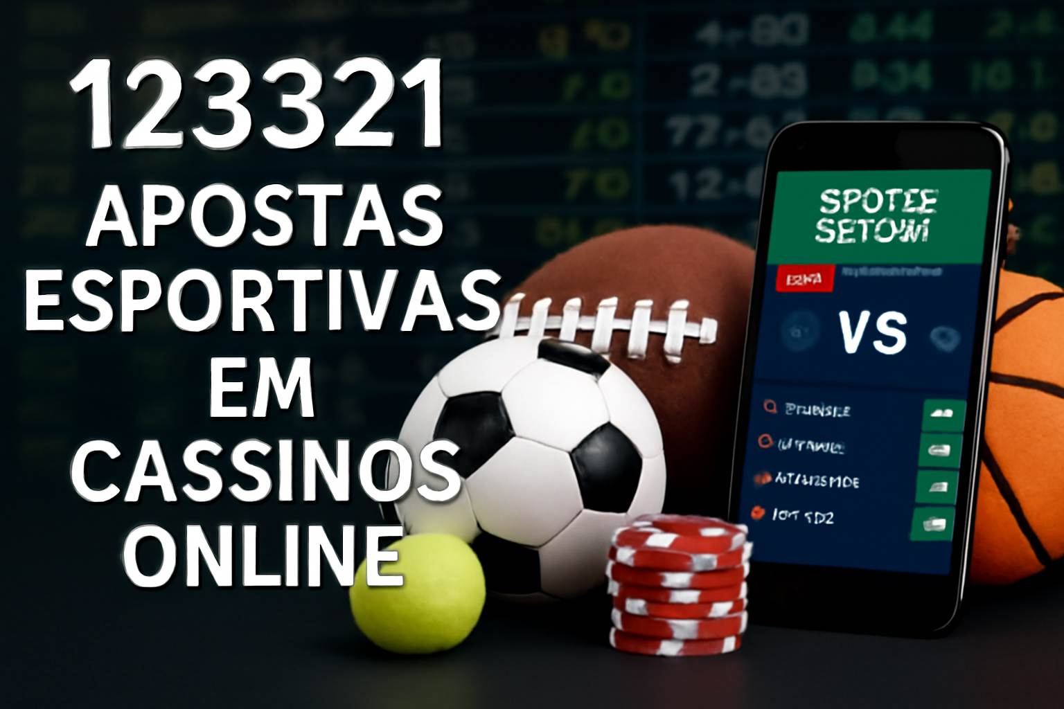 Apostas esportivas no cassino online 123321BET 